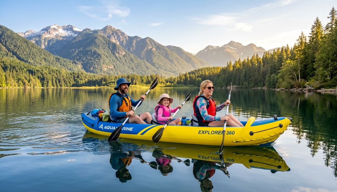 Comment optimiser les sorties en famille avec un kayak gonflable trois places ?